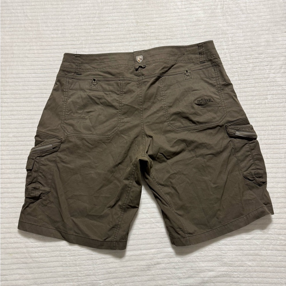 Kuhl Dark Olive Men's Cargo Shorts